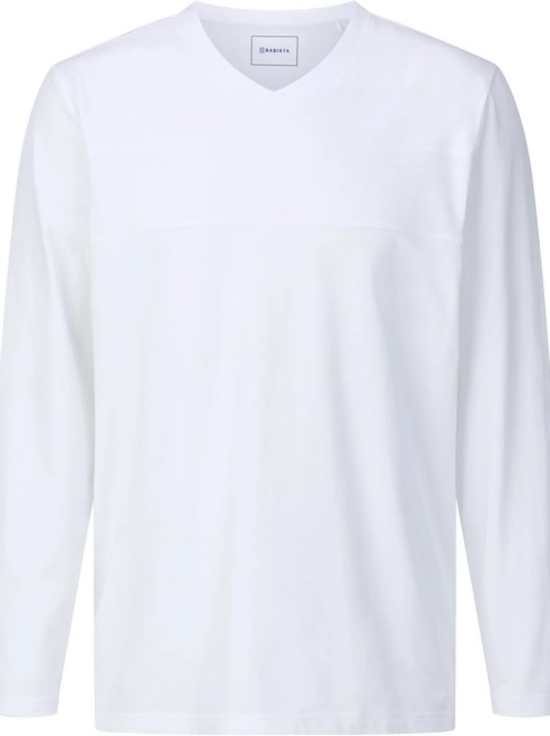 BABISTA Herren Langarmshirt - CARMINO in weiß