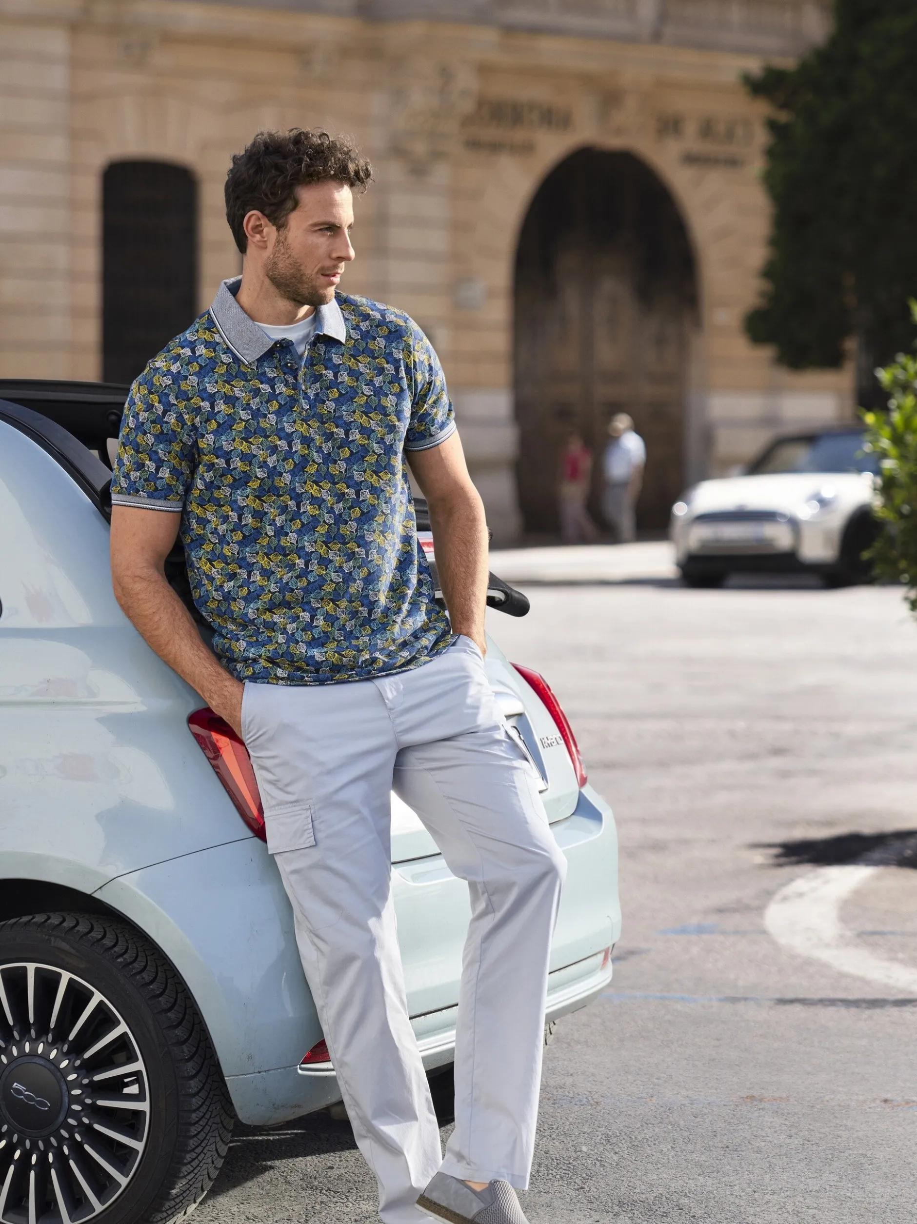 BABISTA Herren Poloshirt - ELENO in blau