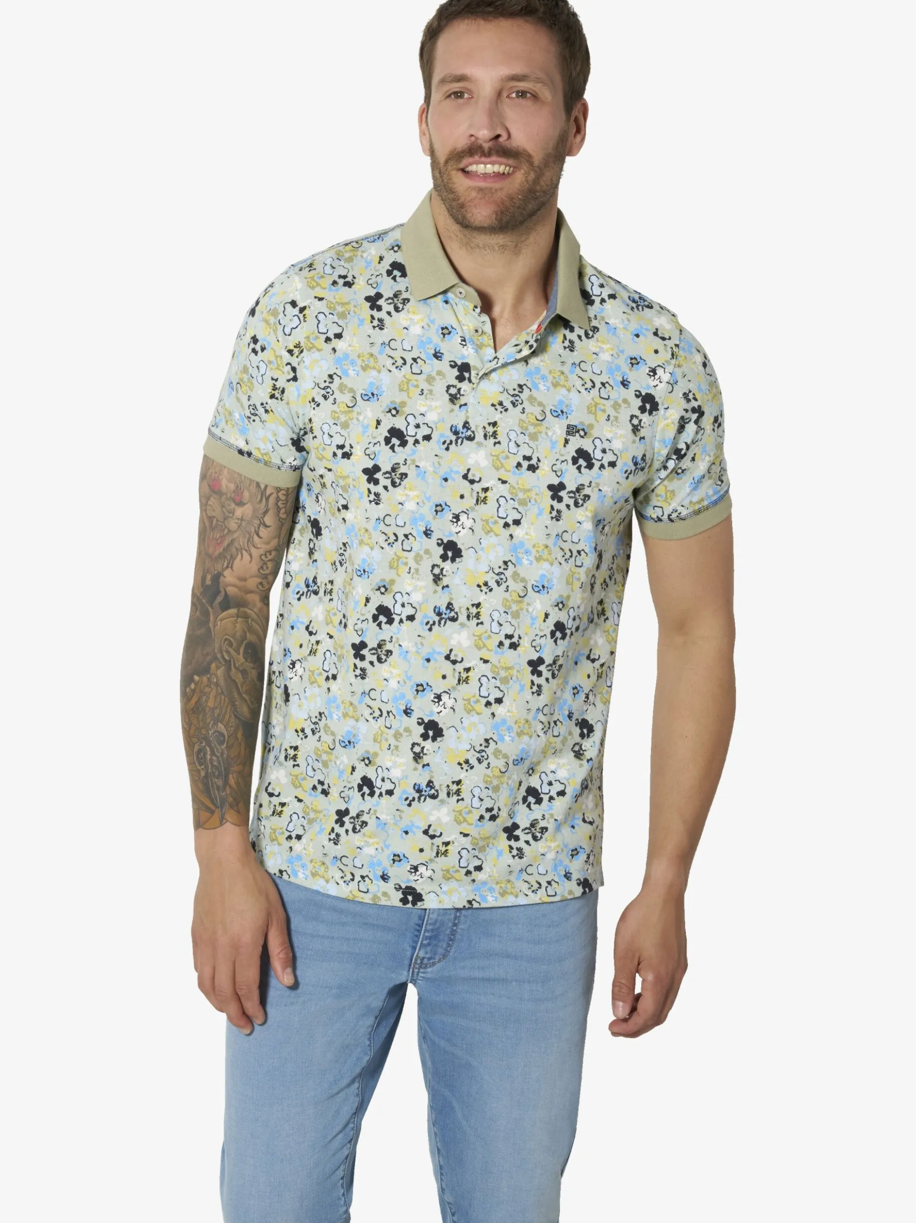 BABISTA Herren Poloshirt - GIOCOS in grün