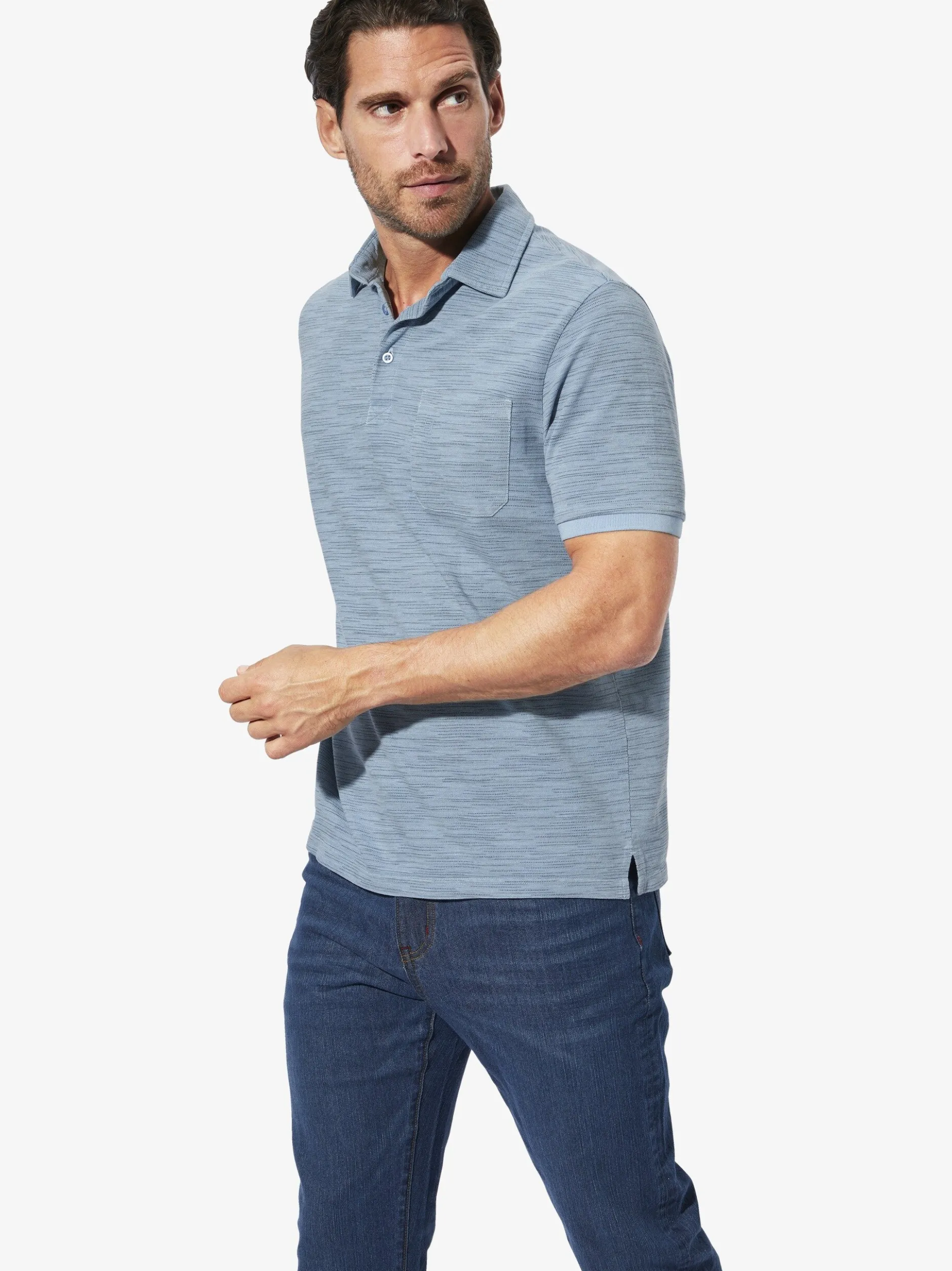 BABISTA Herren Poloshirt - KORLIN in blau