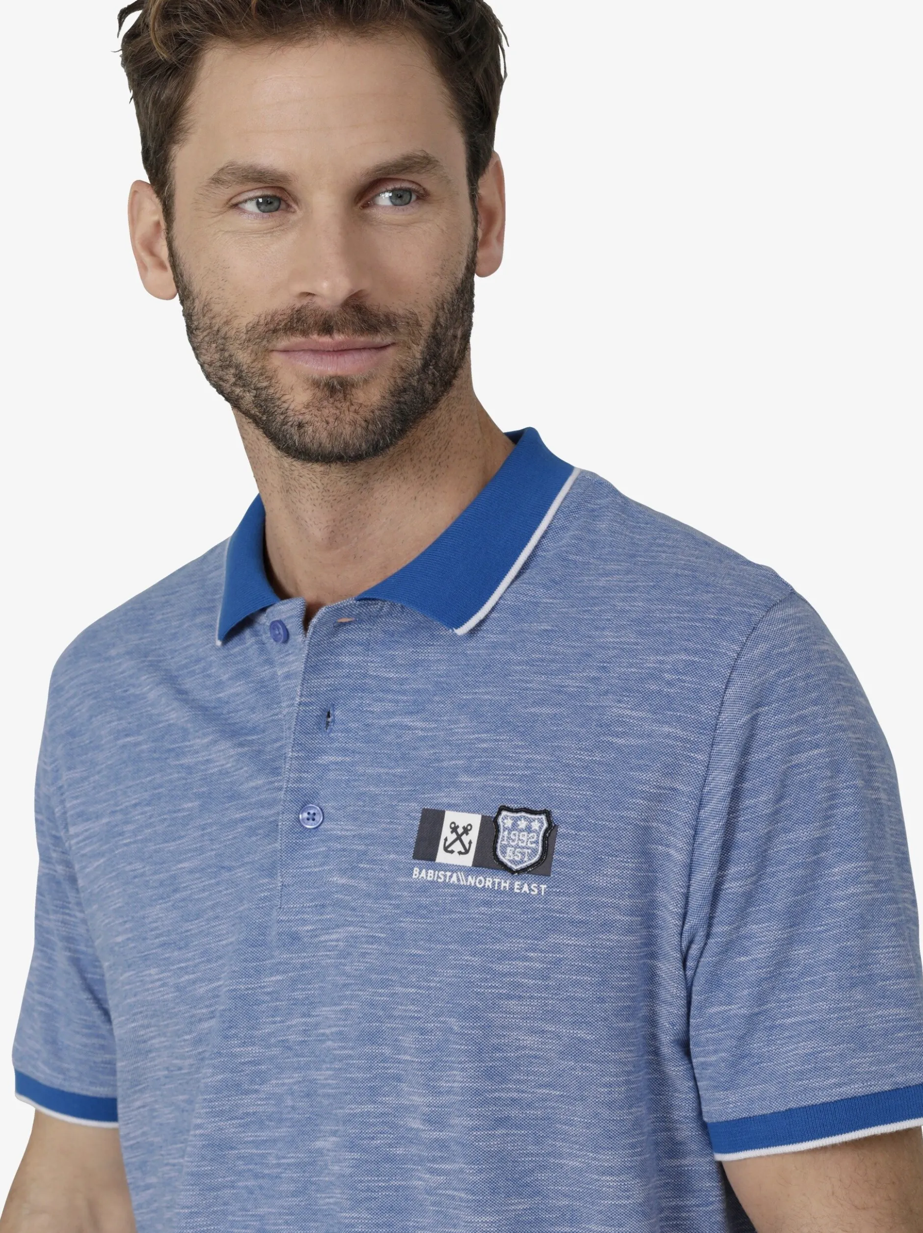 BABISTA Herren Poloshirt - TOSCARETTO in blau