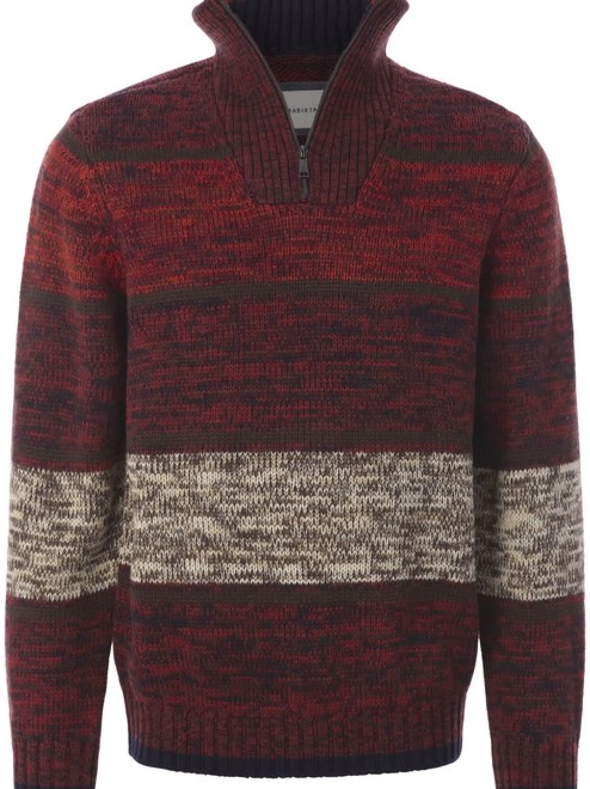 BABISTA Herren Pullover - CARMILO in rot mehrfarbig