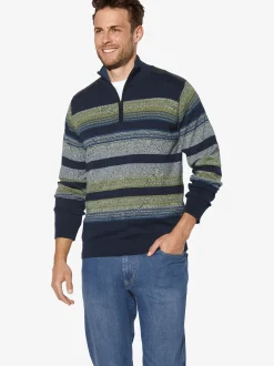 BABISTA Herren Pullover - NELOR in blau - Ärmel: langarm