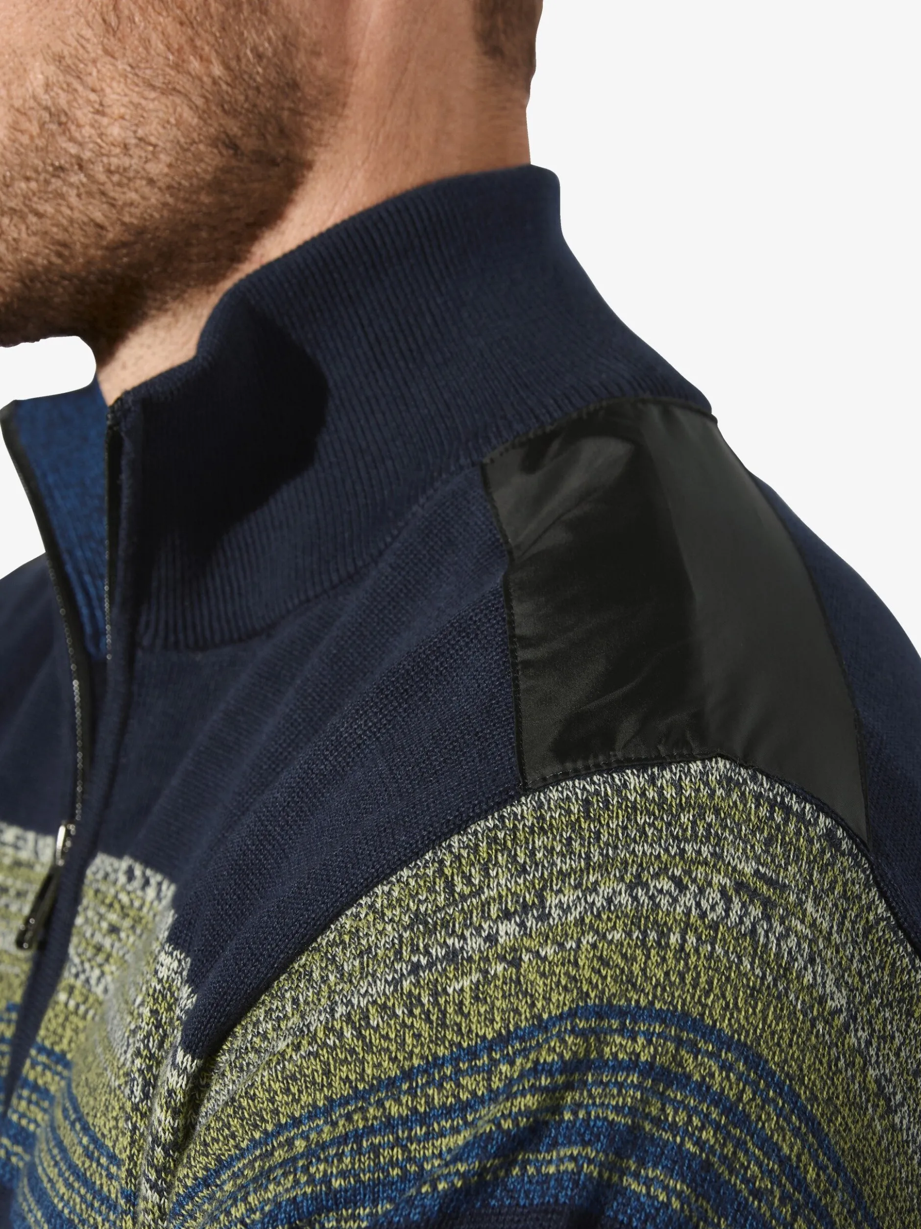 BABISTA Herren Pullover - NELOR in blau - Ärmel: langarm