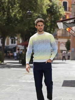 BABISTA Herren Pullover - NICOLDO in gelb mehrfarbig