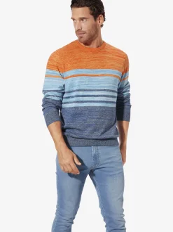 BABISTA Herren Pullover - WALNOR in blau orange