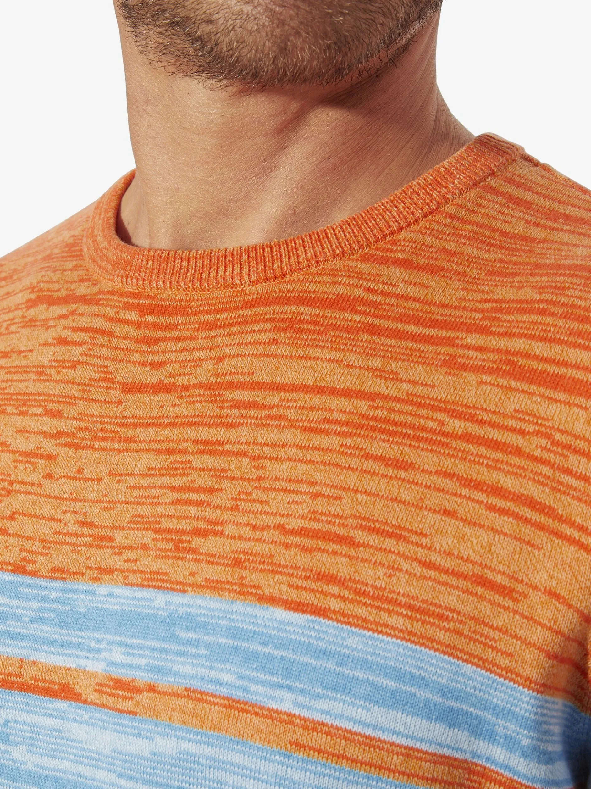 BABISTA Herren Pullover - WALNOR in blau orange