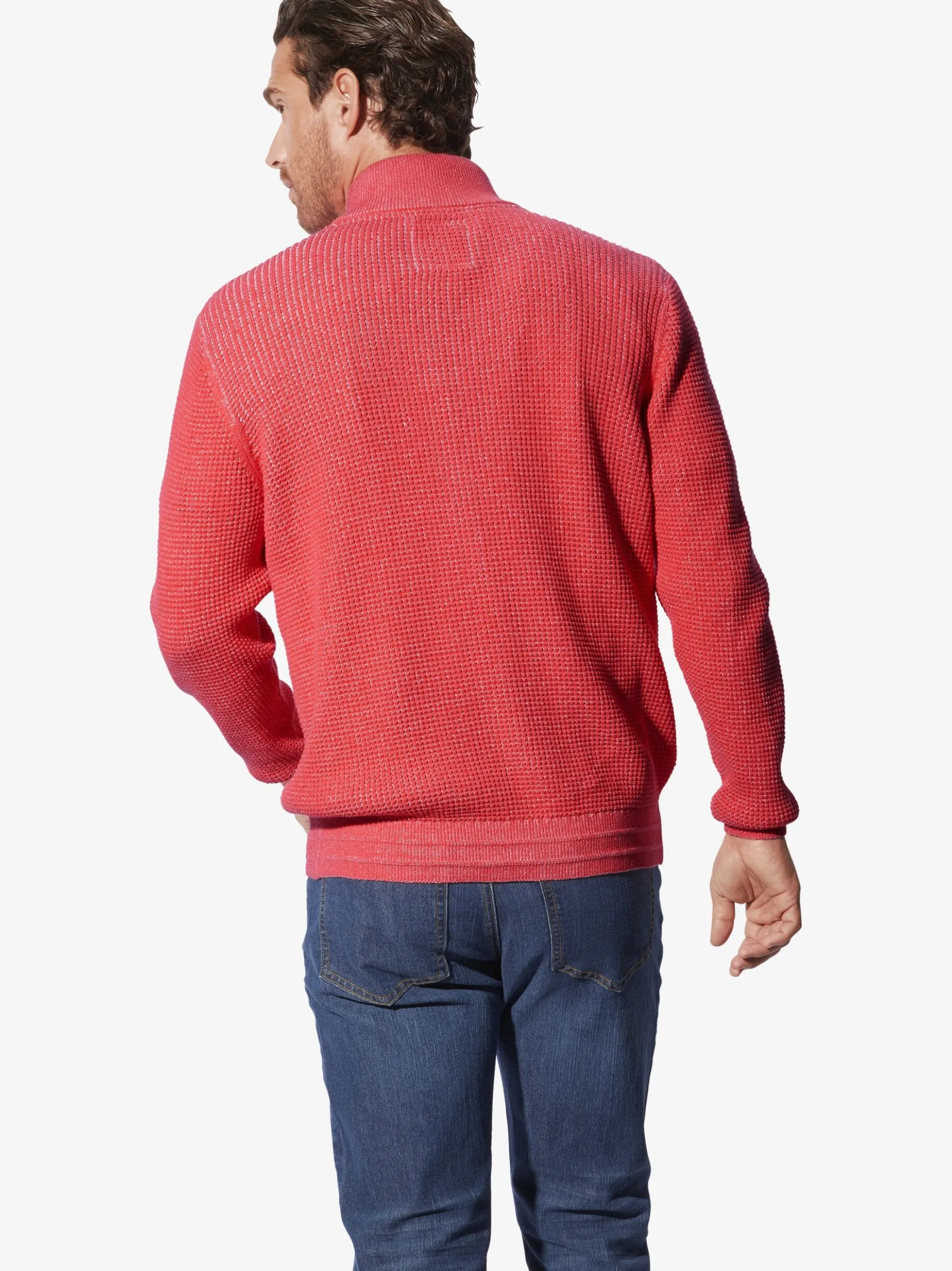 BABISTA Herren Strickjacke - DALAR in rot