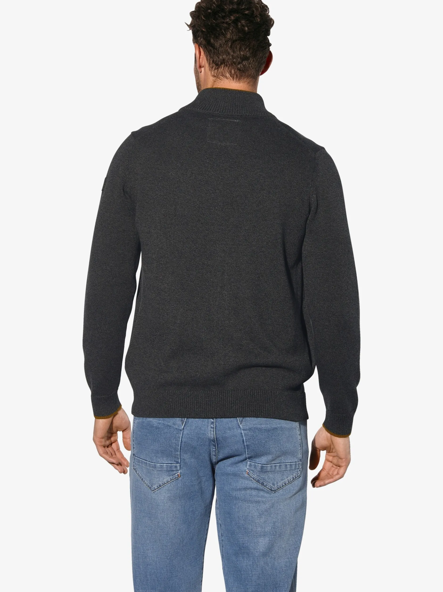 BABISTA Herren Strickjacke - FALON in grau