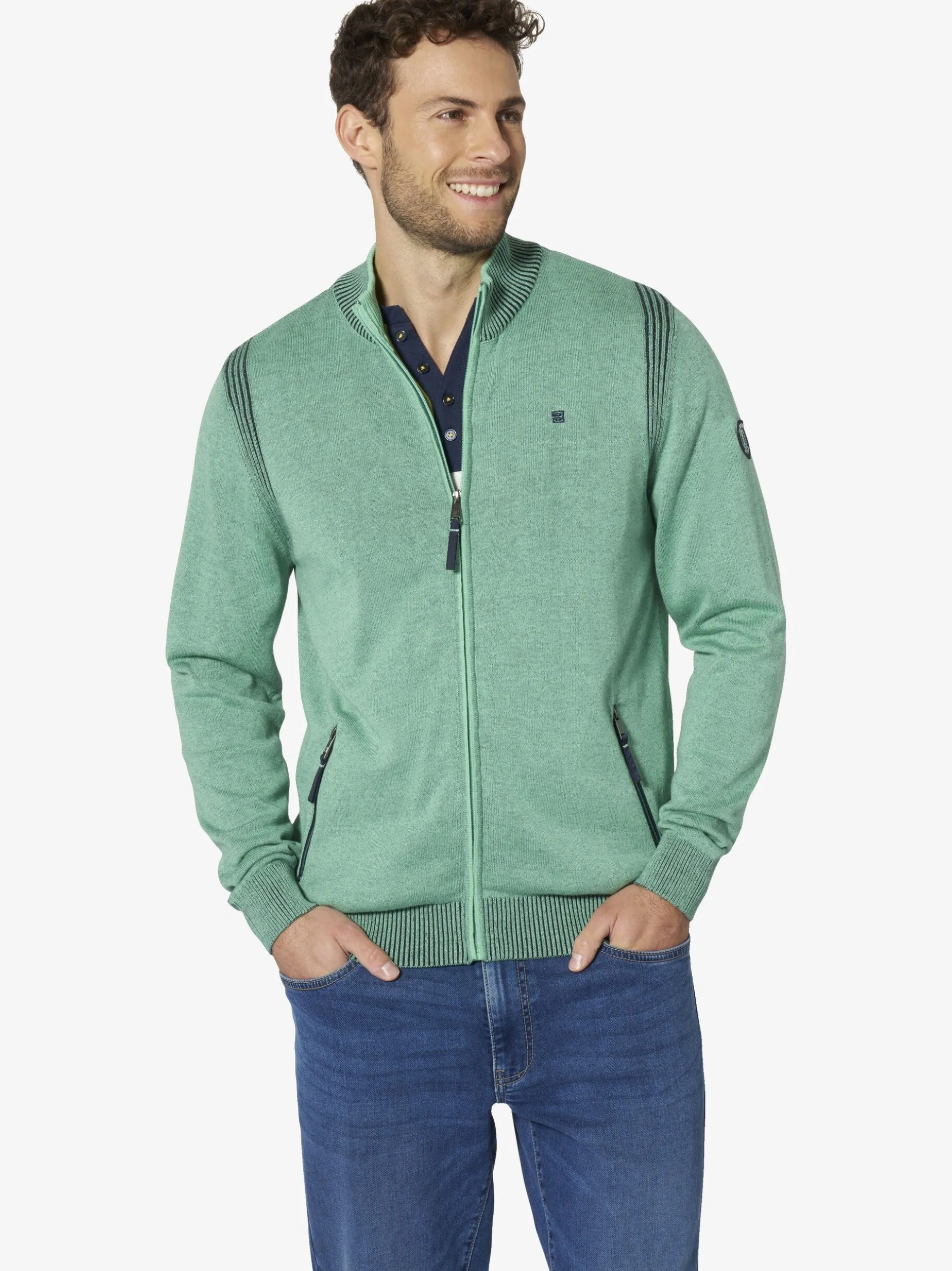 BABISTA Herren Strickjacke - FERLEO in grün