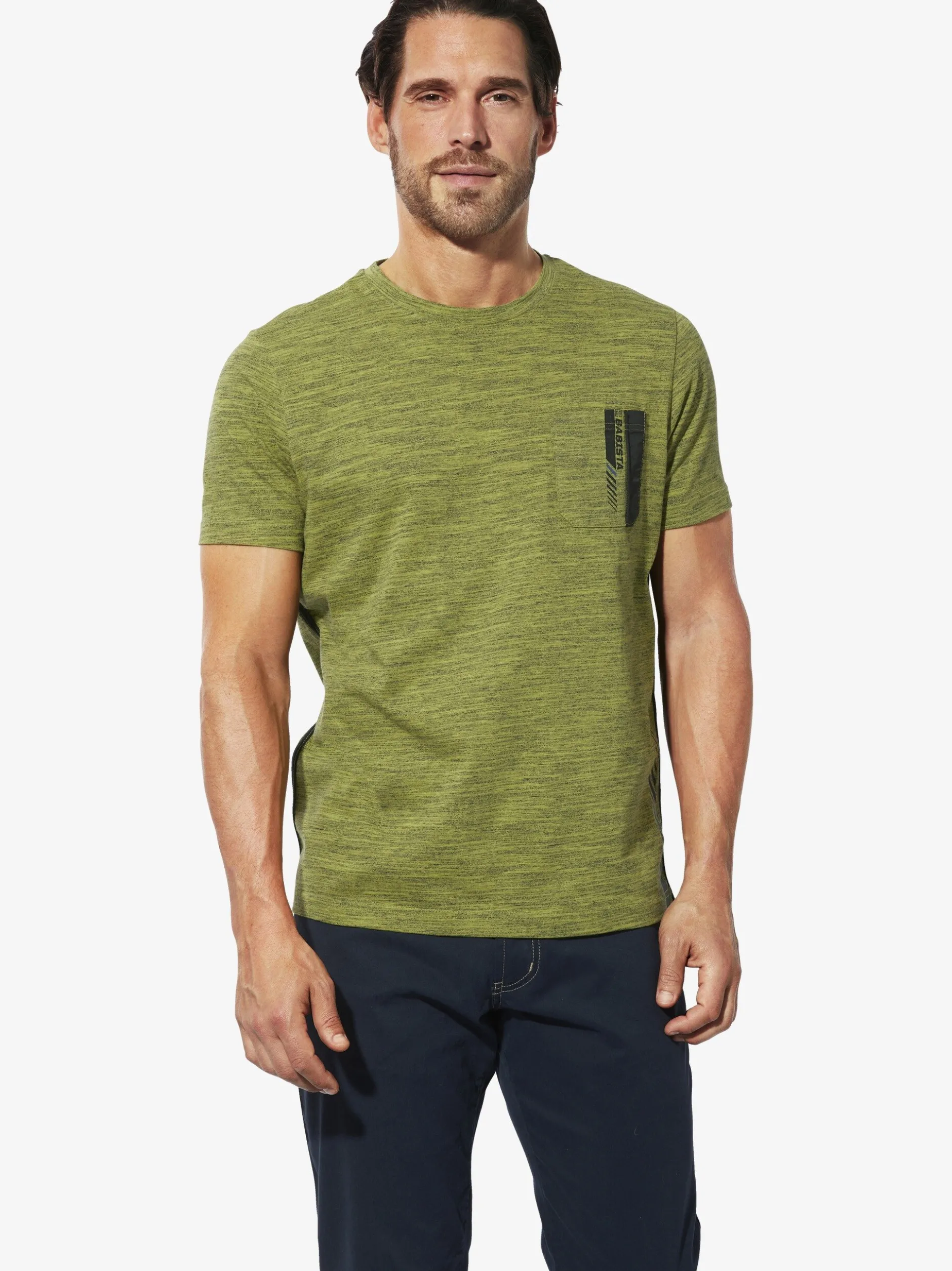 BABISTA Herren T-Shirt - ROMARIO in kiwi