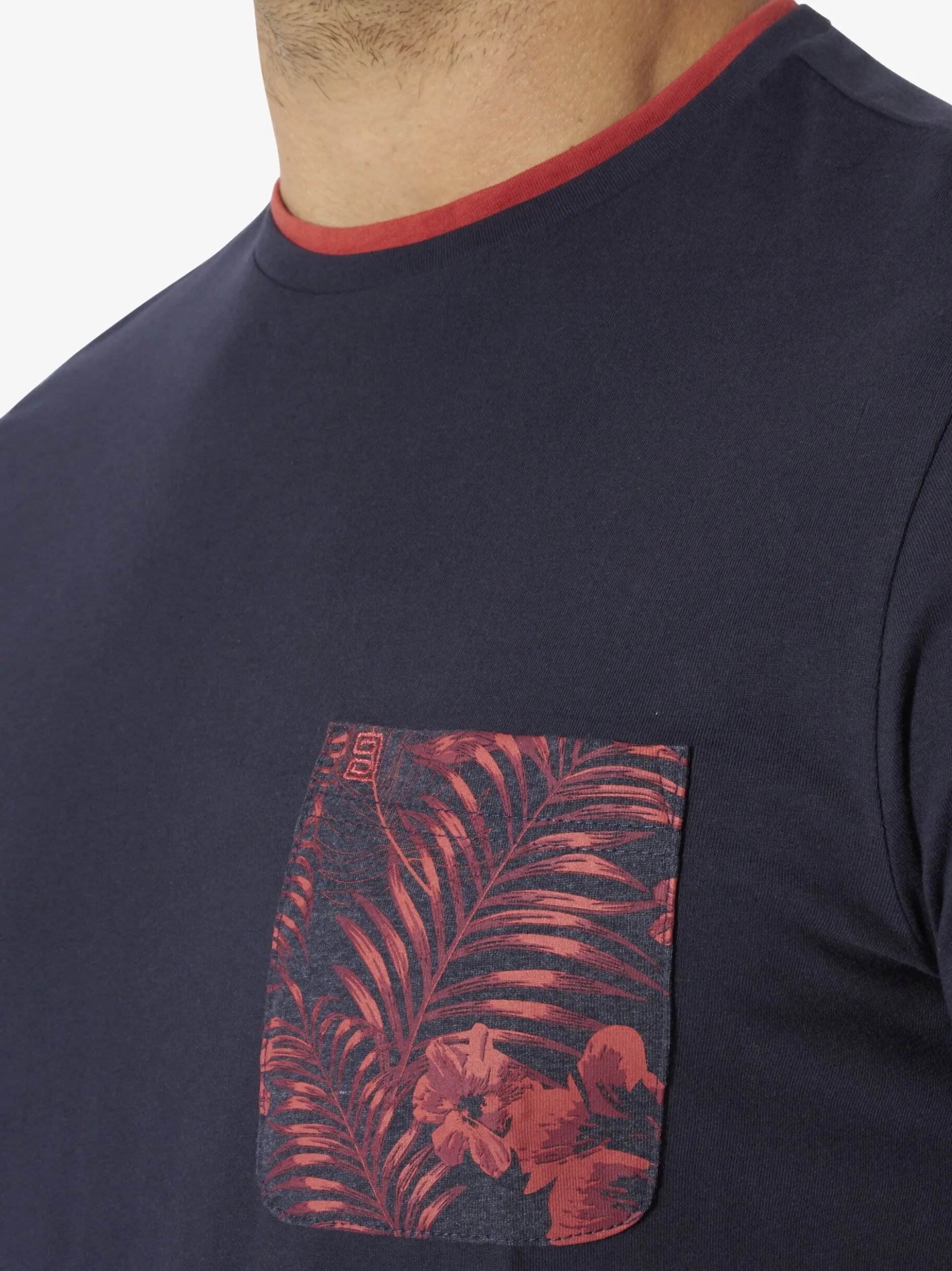 BABISTA Herren T-Shirts - RIGATULI im 2er-Pack in blau rot