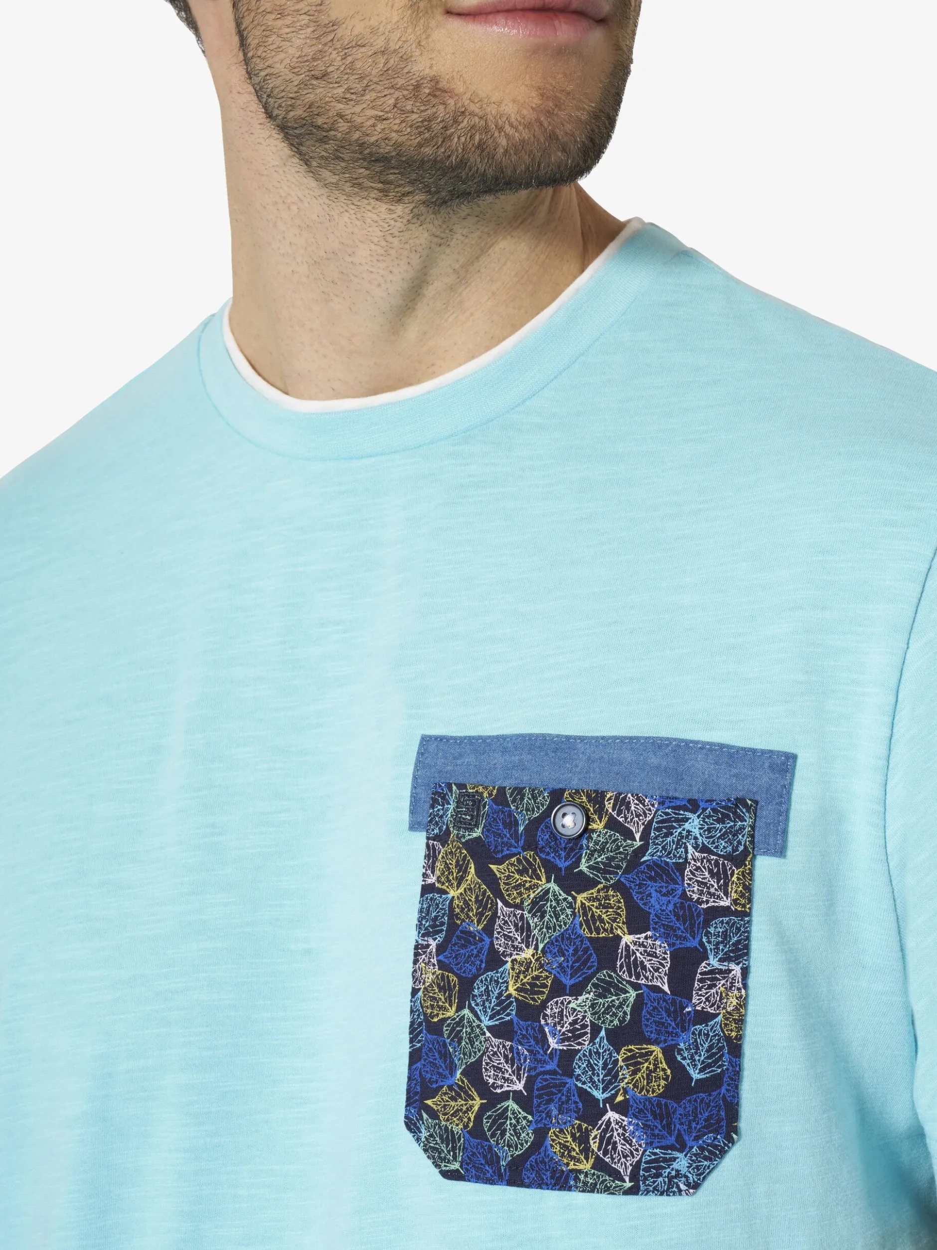 BABISTA Herren T-Shirt - VARZIRI in aqua