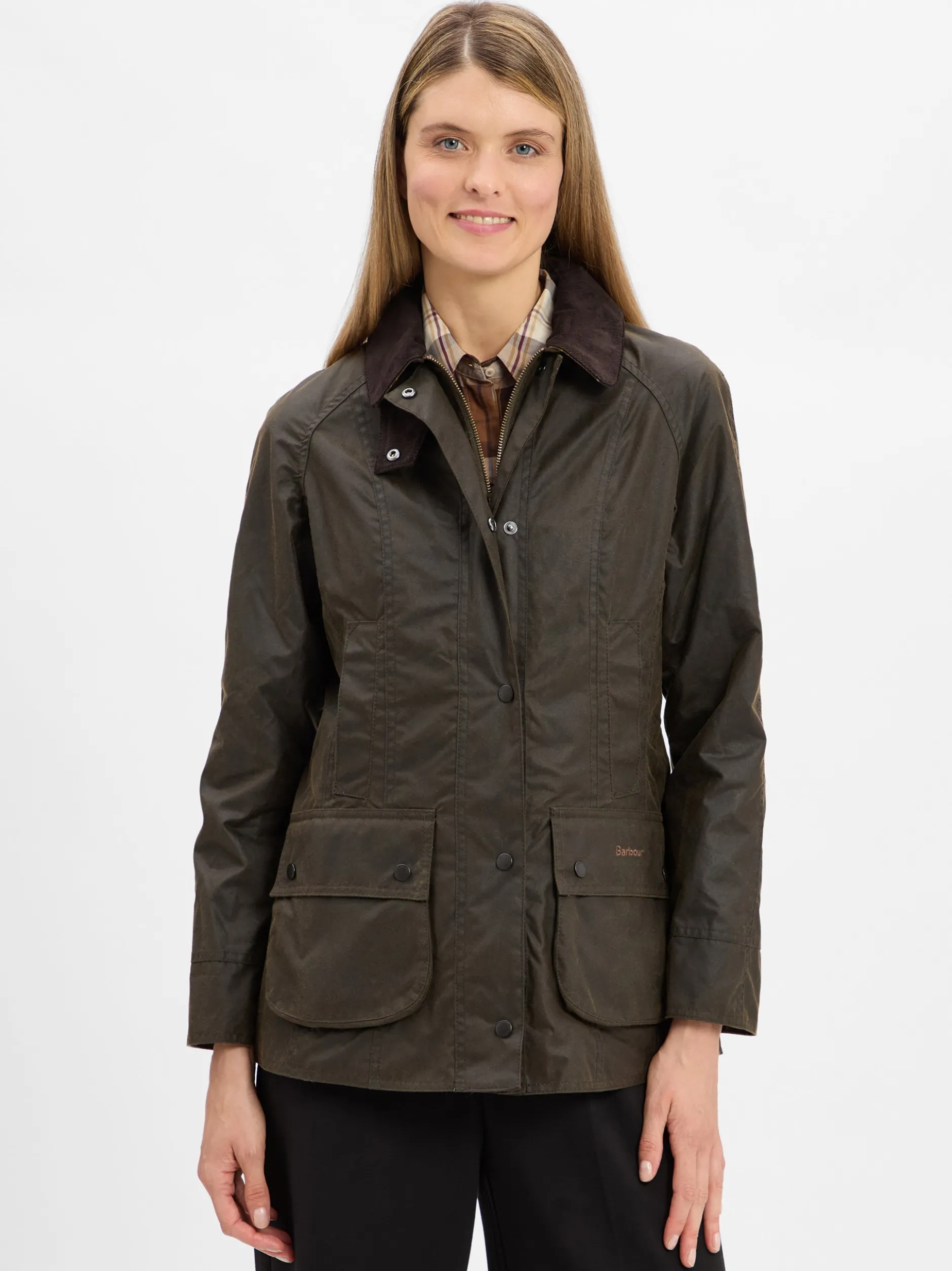 Barbour Damen Jacke - Beadnell in oliv