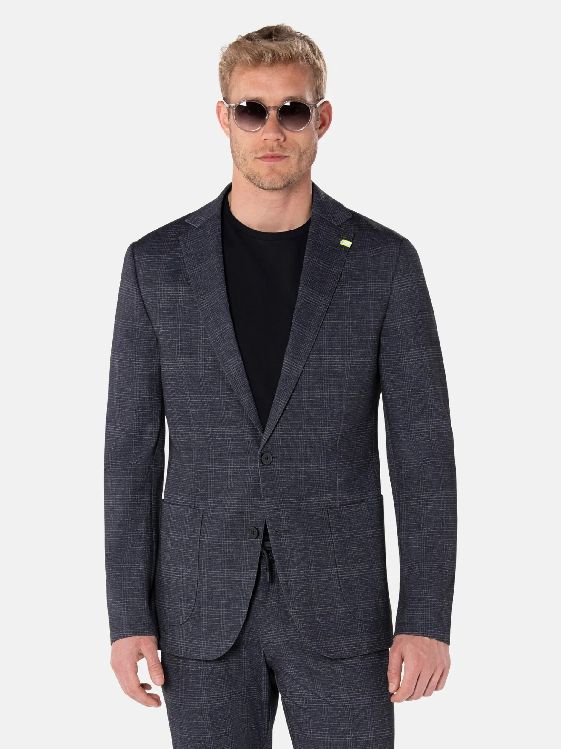 Benvenuto Herren Anzug - Slim-Fit in blau