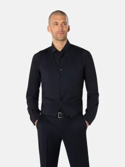Benvenuto Herren Anzugweste - ENZO in blau