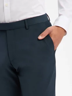 Benvenuto Herren Baukasten-Hose mit Schurwoll-Anteil - Messina in tanne