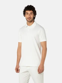 Benvenuto Herren Polo - ALFREDO in weiß - Ärmel: kurzarm