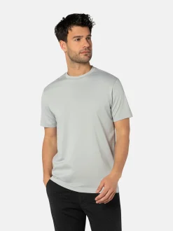 Benvenuto Herren Shirt - ADELMO in grau - Ärmel: kurzarm