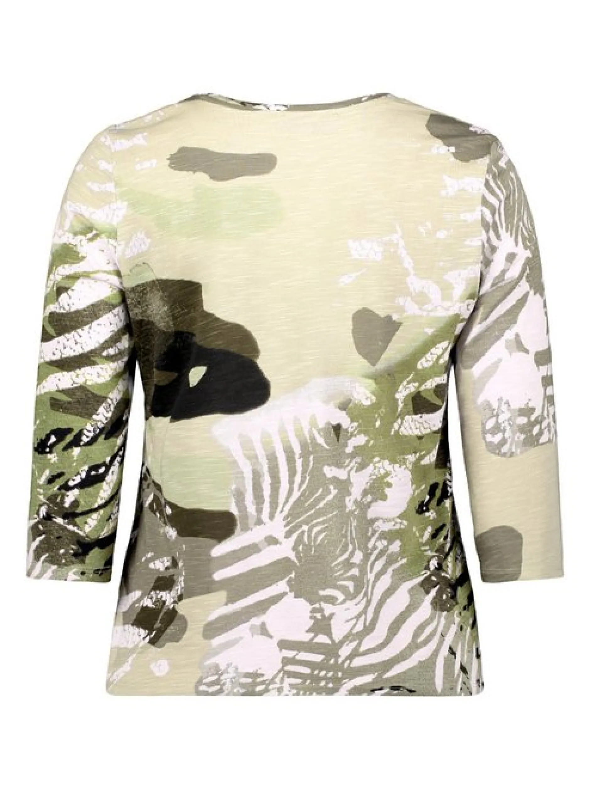 Betty Barclay Damen Basic Shirt in mehrfarbig beige