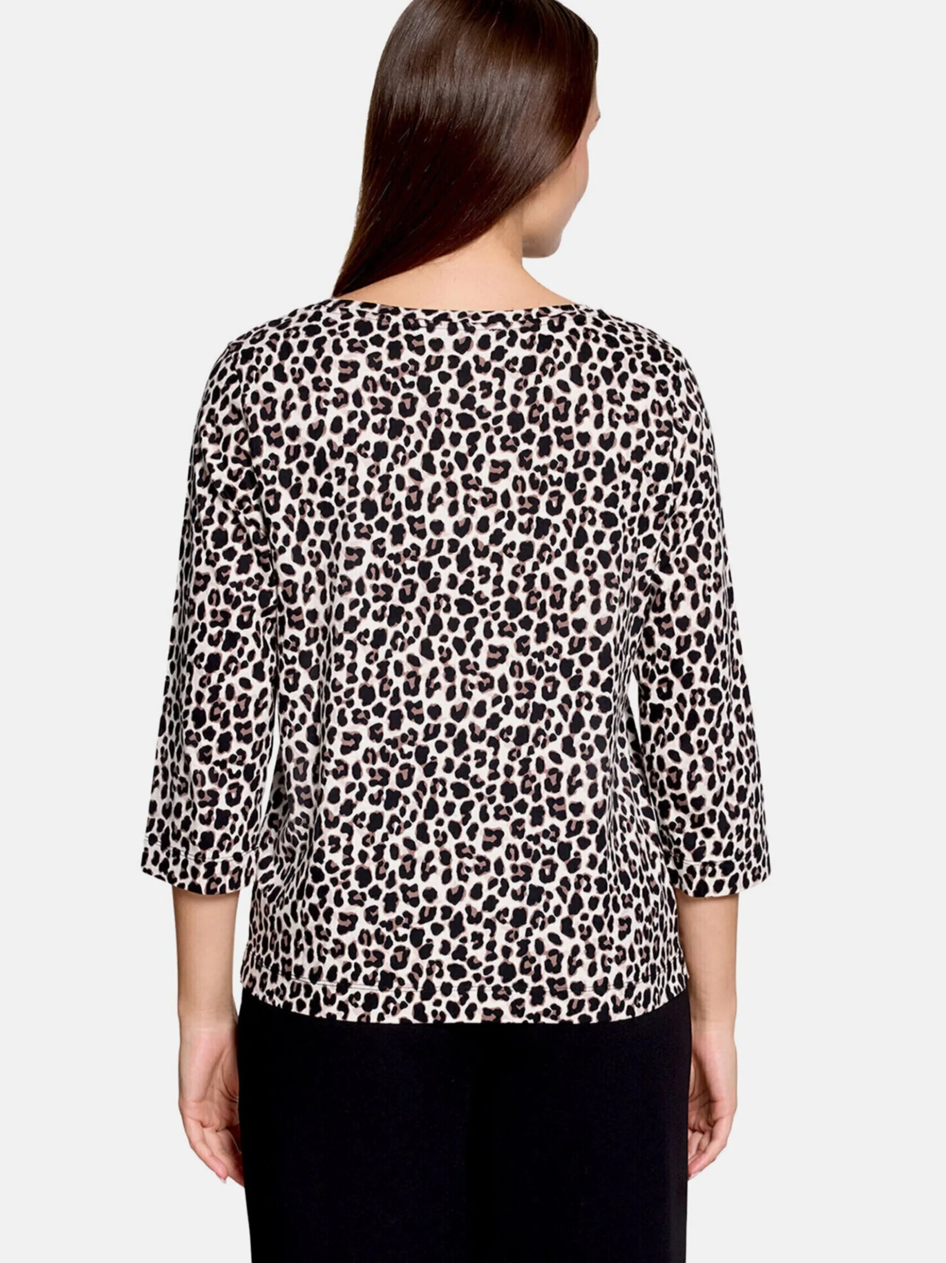 Betty Barclay Damen Basic Shirt in mehrfarbig beige