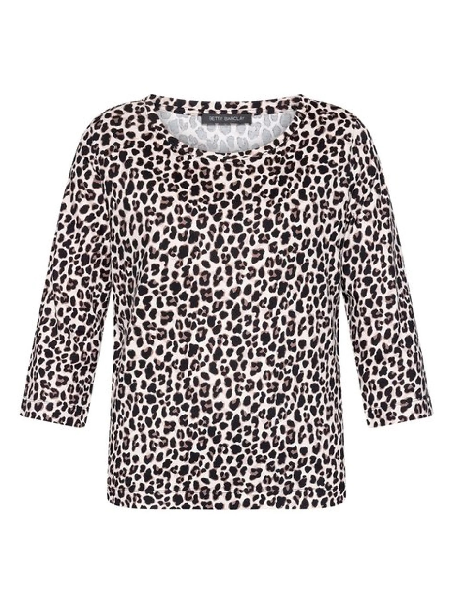 Betty Barclay Damen Basic Shirt in mehrfarbig beige