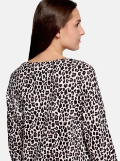 Betty Barclay Damen Basic Shirt in mehrfarbig beige