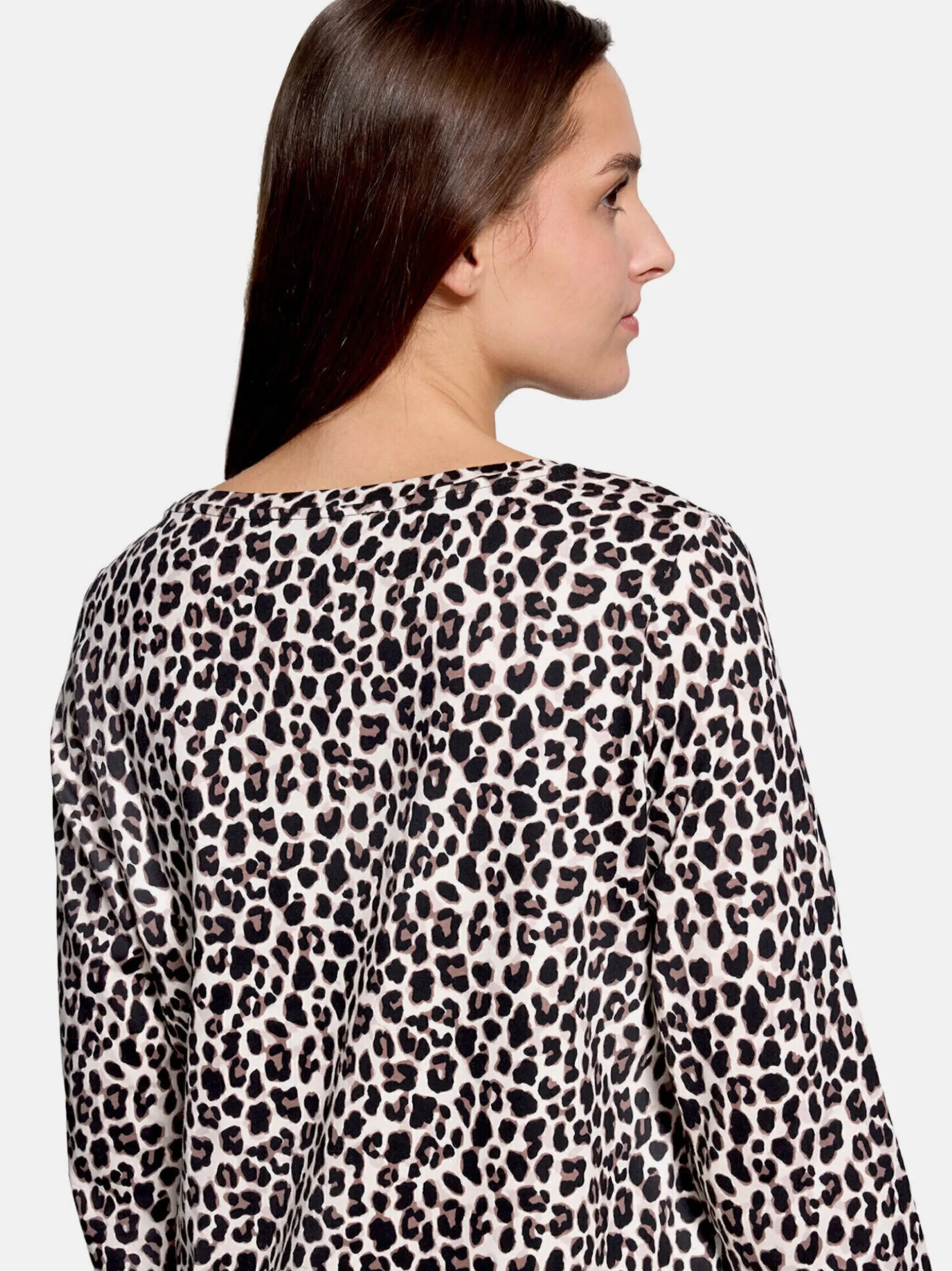 Betty Barclay Damen Basic Shirt in mehrfarbig beige