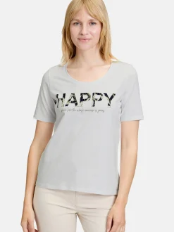 Betty Barclay Damen Basic Shirt in weiß