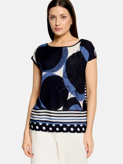 Betty Barclay Damen Blusenshirt in blau