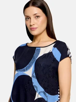 Betty Barclay Damen Blusenshirt in blau