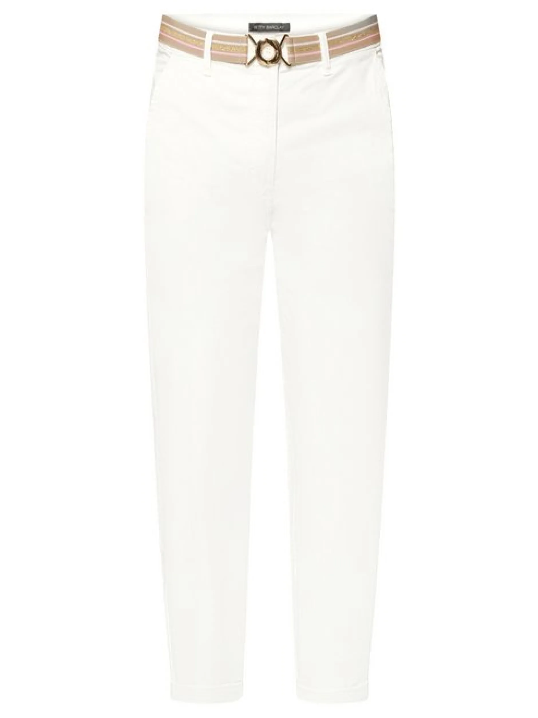 Betty Barclay Damen Casual-Hose in weiß