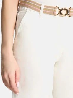 Betty Barclay Damen Casual-Hose in weiß
