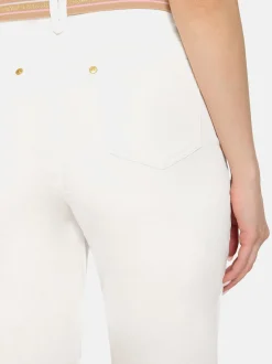 Betty Barclay Damen Casual-Hose in weiß