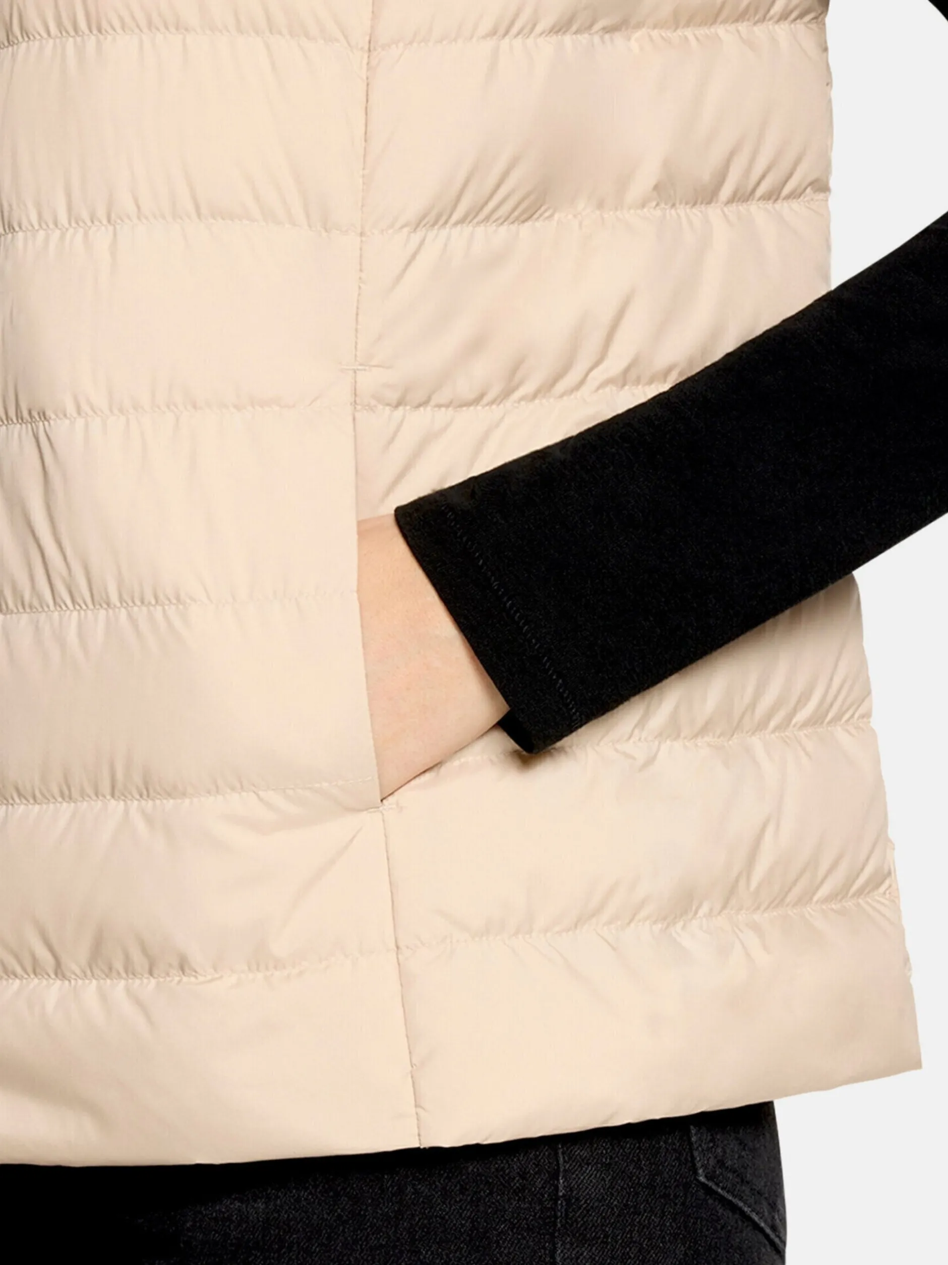Betty Barclay Damen Daunenweste in beige