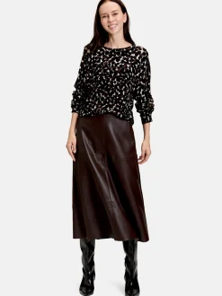 Betty Barclay Damen Feinstrickpullover in braun mehrfarbig