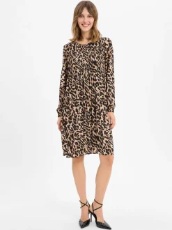 Betty Barclay Damen Freizeitkleid in braun schwarz