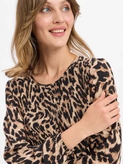 Betty Barclay Damen Freizeitkleid in braun schwarz