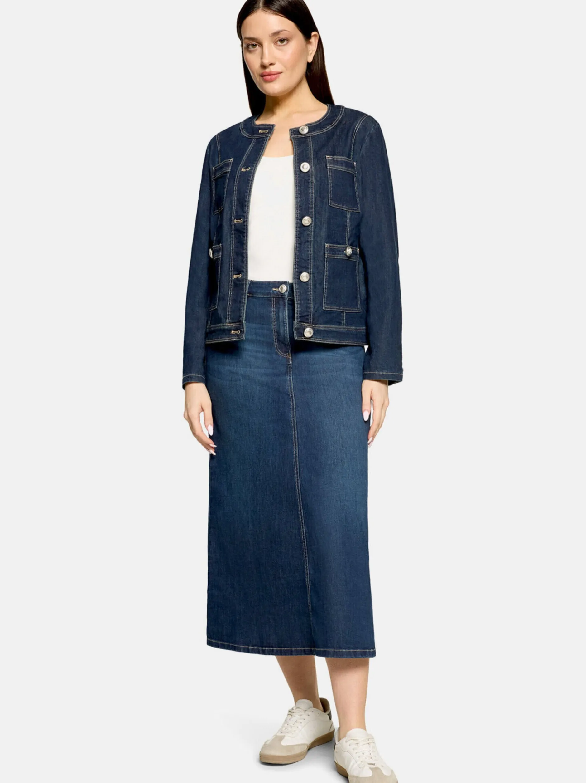 Betty Barclay Damen Jeansrock in denim