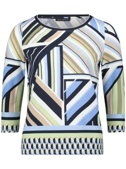 Betty Barclay Damen Langarmshirt in mehrfarbig