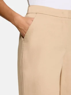 Betty Barclay Damen Leinenhose in beige