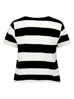 Betty Barclay Damen Ringelshirt in schwarz mehrfarbig