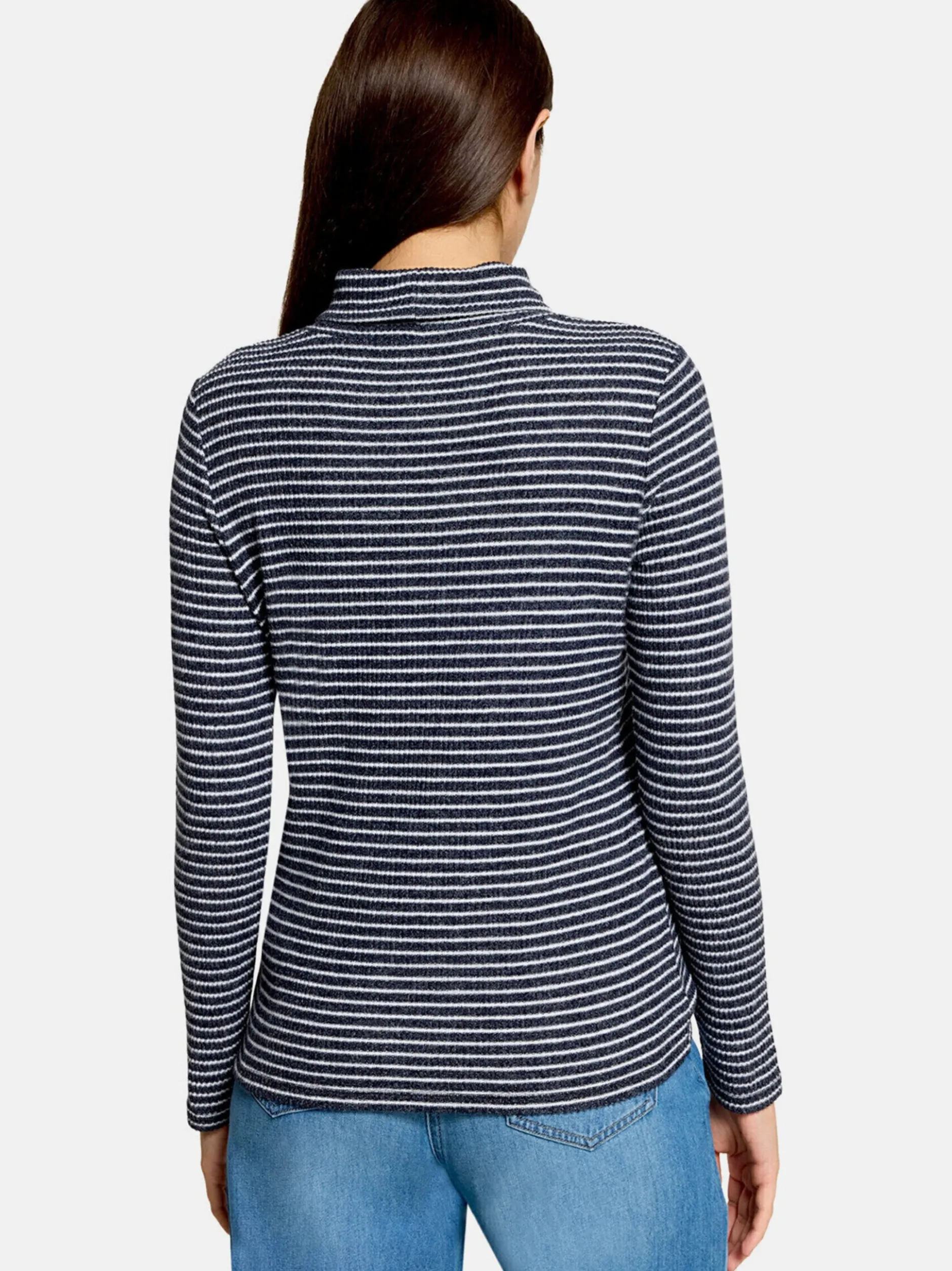 Betty Barclay Damen Rollkragenshirt in blau