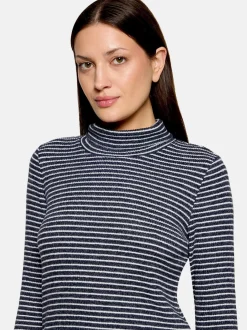 Betty Barclay Damen Rollkragenshirt in blau