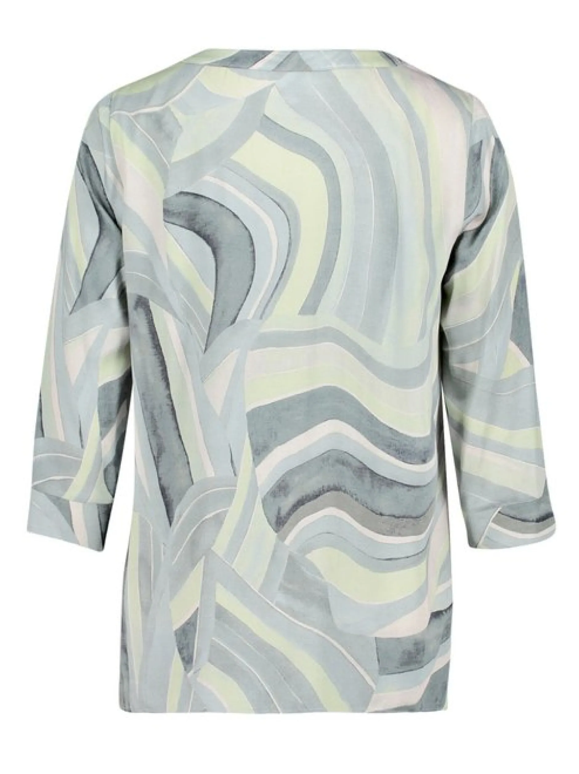 Betty Barclay Damen Schlupfbluse in mint mehrfarbig