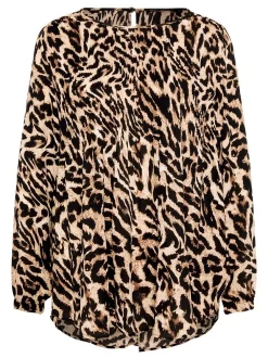 Betty Barclay Damen Schlupfbluse in schwarz mehrfarbig