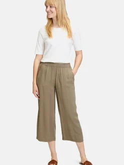 Betty Barclay Damen Schlupfhose in khaki oliv