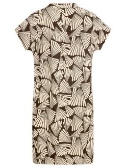 Betty Barclay Damen Sommerkleid in braun mehrfarbig