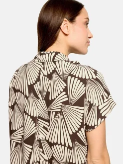 Betty Barclay Damen Sommerkleid in braun mehrfarbig