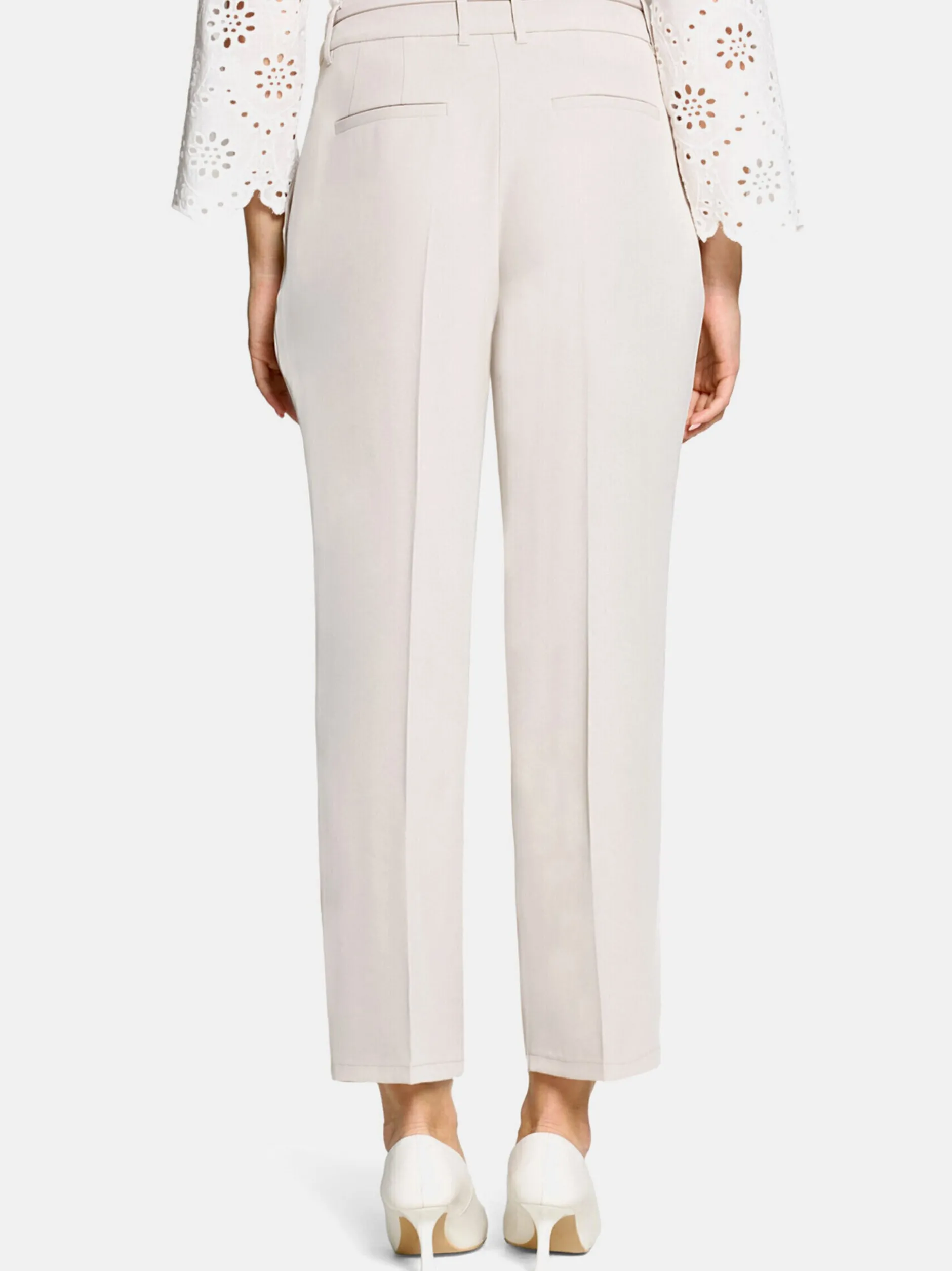Betty Barclay Damen Stoffhose in ecru